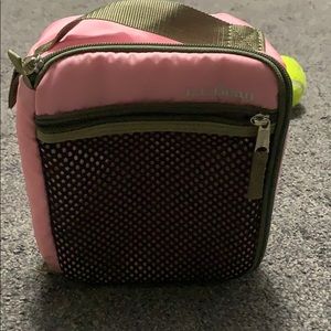 LL Bean pink lunch bag